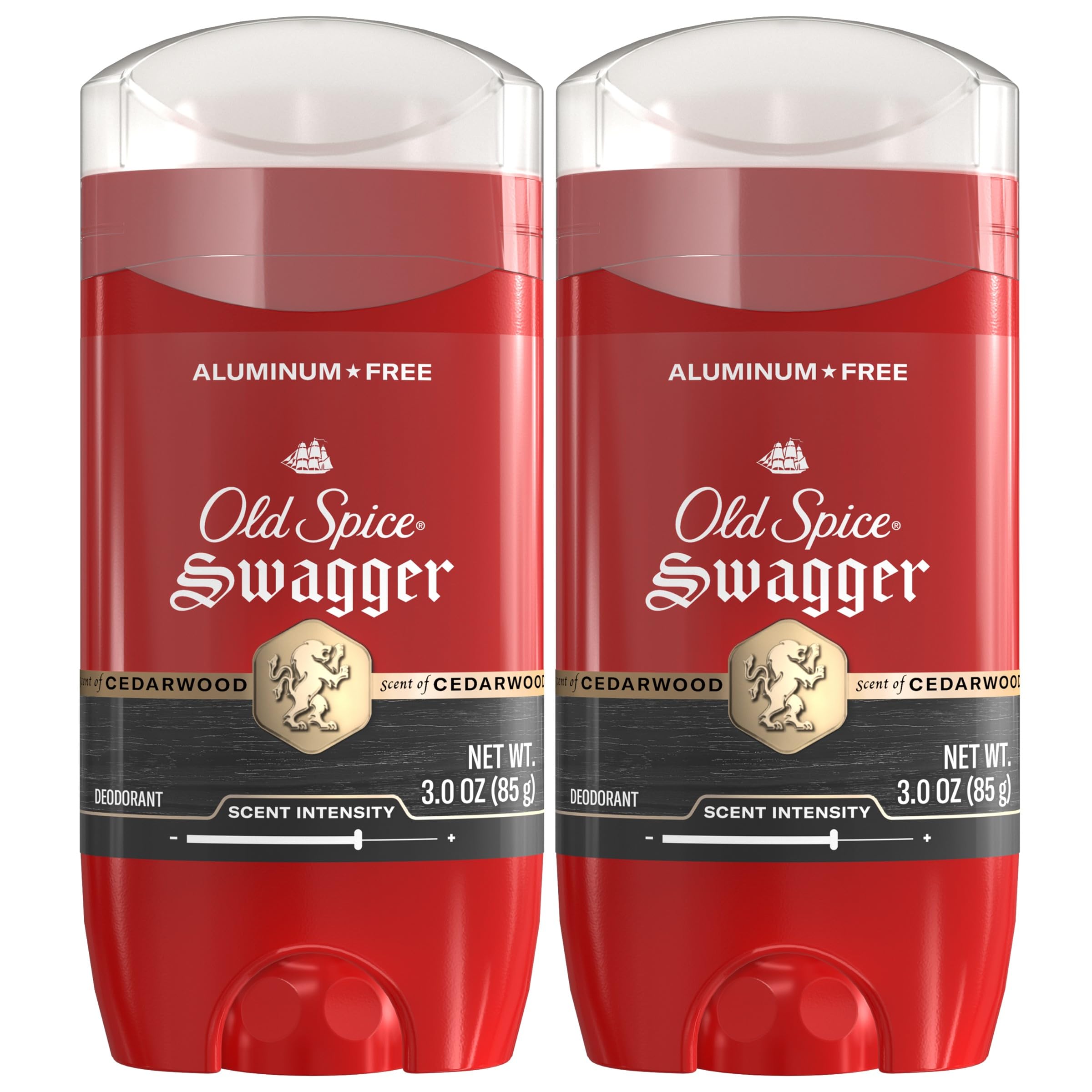 Old Spice Aluminum Free Deodorant for Men, 24/7 Odor Protection, 24/7 Freshness & Lasting Scent, Goes on Clean, 3.0 oz (Pack of 2)