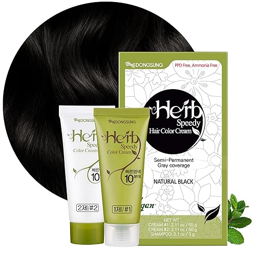 Hierba Speedy Color Crema Natural Negro