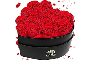 Forever Roses Heart-Shaped Box: Eternal Blossoms for Memorable Moments