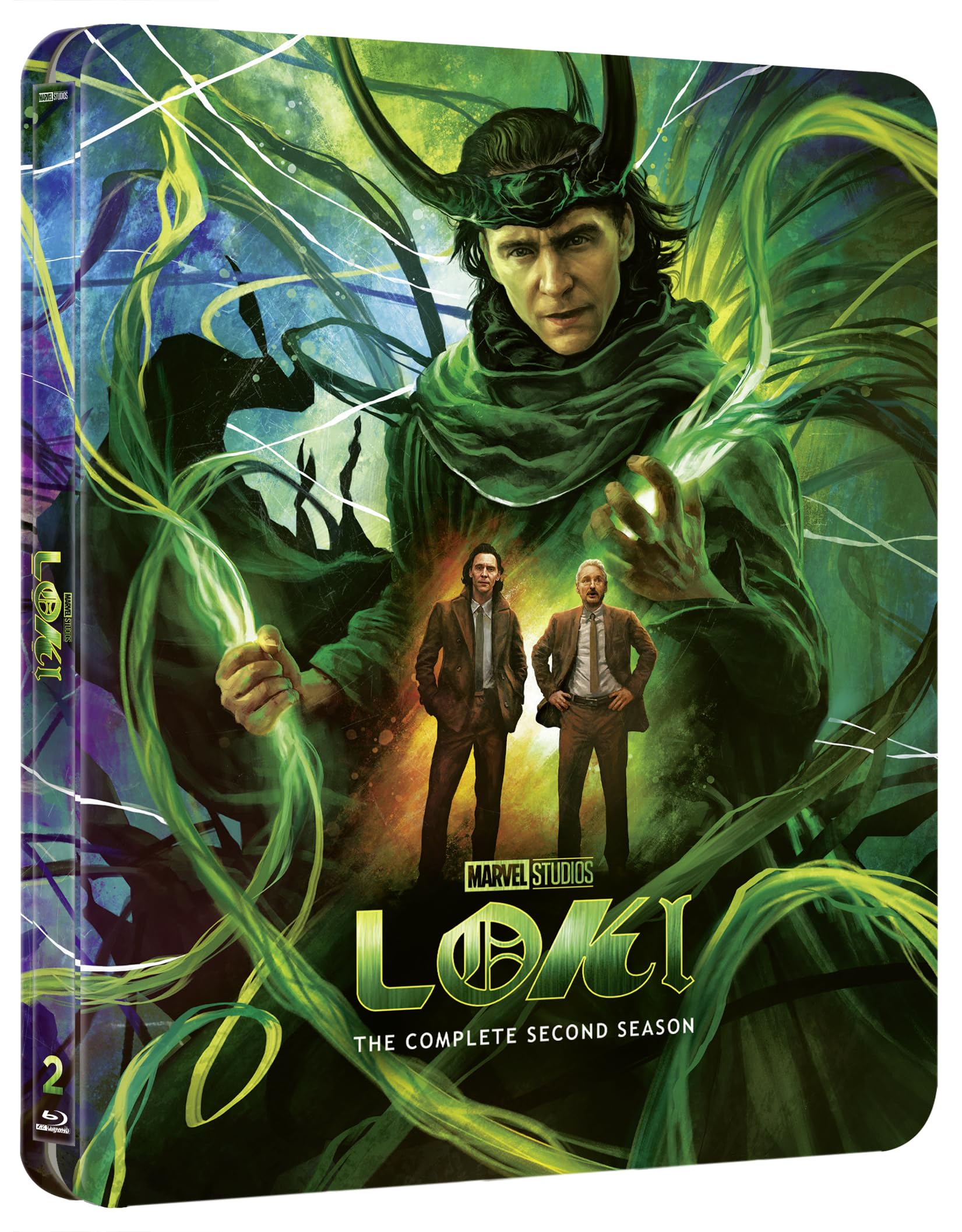 Marvel Studios Loki Season 2 4K UHD Steelbook (Disney+ Original) (includes artcards) [Region Free]