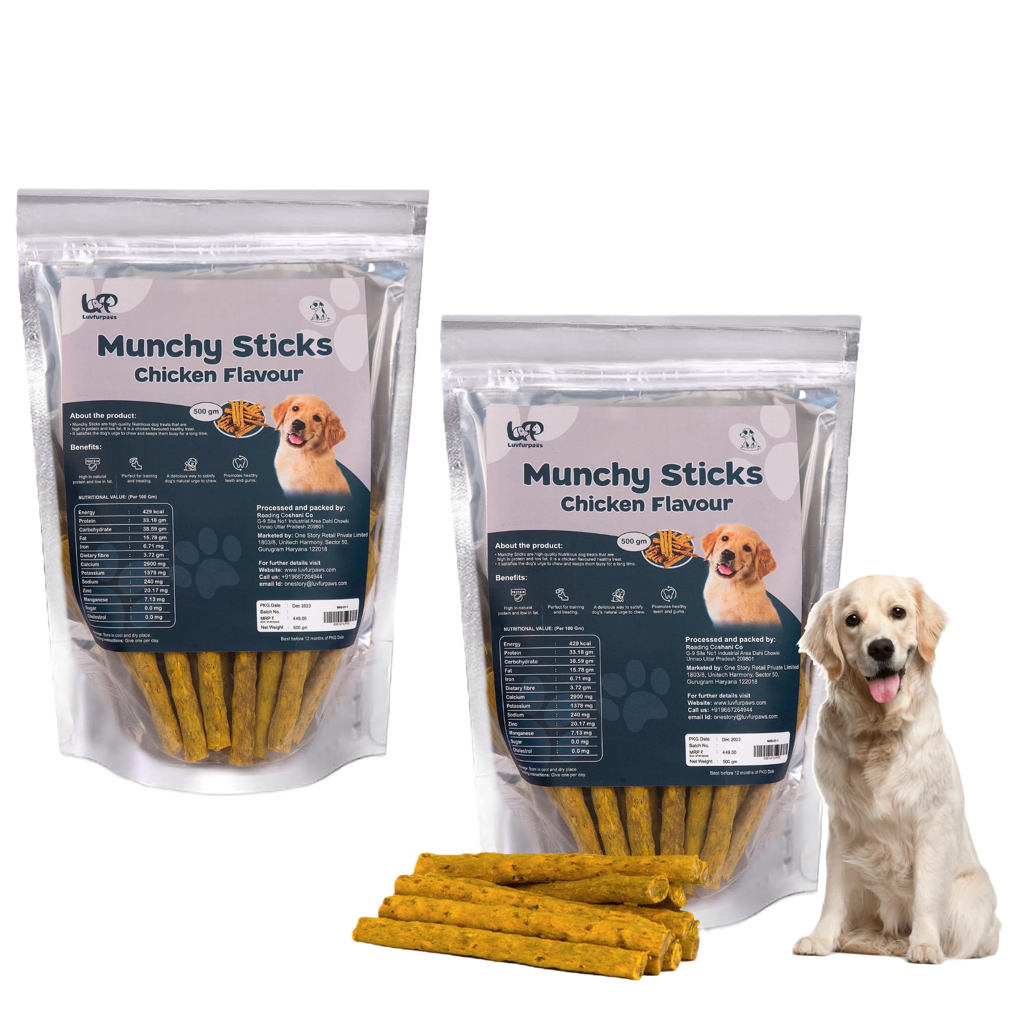 See full amazon price history chart for Luvfurpaws Munchy Sticks Chicken Flavour Dog Treats 500g Dog Chew Sticks (Buy 1 Get 1 Free), Total 1kg Luvfurpaws Munchy Sticks Chicken Flavour Dog Treats 500g Dog Chew Sticks (Buy 1 Get 1 Free), Total 1kg (B0CSY8C64Q) Amazon Price History, Amazon Price Tracker