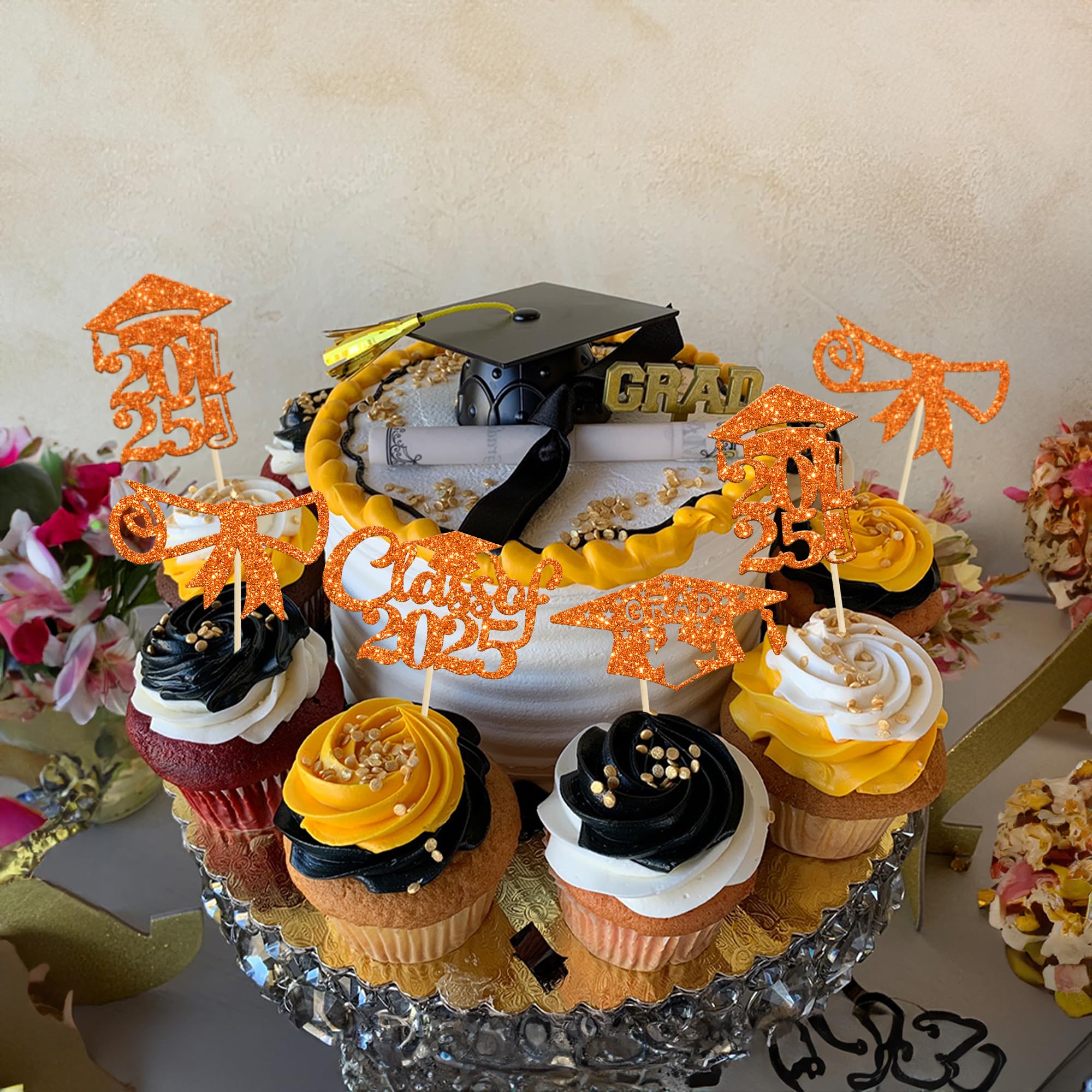 30 Piezas De Decoración Para Cupcakes De Graduación Diplima We Are Proud Of  You Class Of, image size:2000x2000