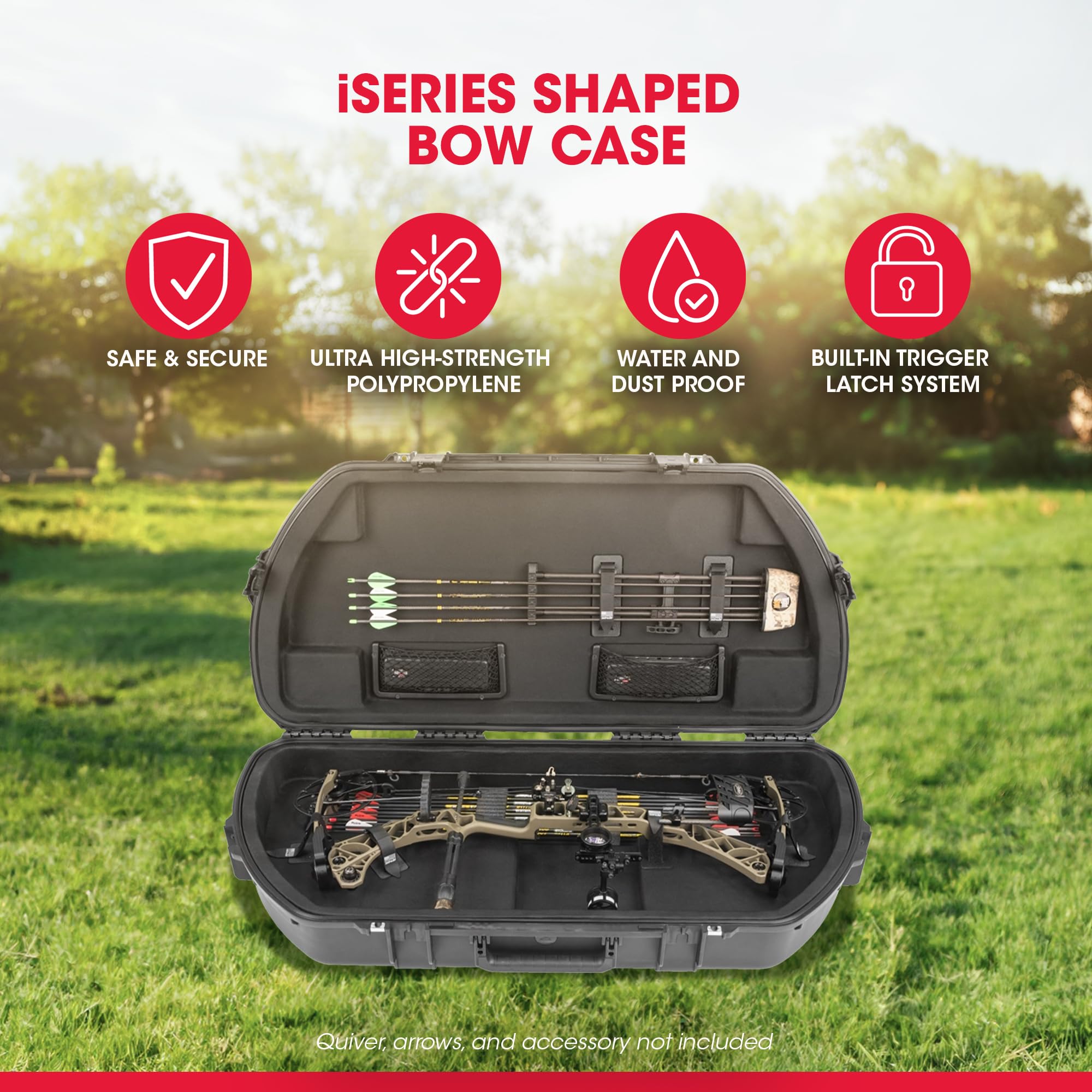 SKB Cases 3I-4318-PL: Iseries Shaped Bow Case