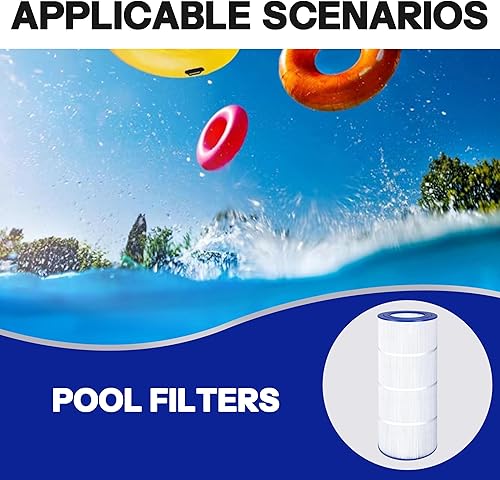 Miniatura 6 de Wowreed Filtro de piscina compatible con Clean and Clear 100, C-9410, CCRP100, PAP100, FC-0686, R173215, 1 paquete