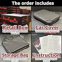 Vista 7 de Cubierta de auto para 1990 1991 1992 1993 1994 1995 1996 1997 1998 1999 Mazda MX-5 Miata XTREMECOVERPRO Serie PRO Negra