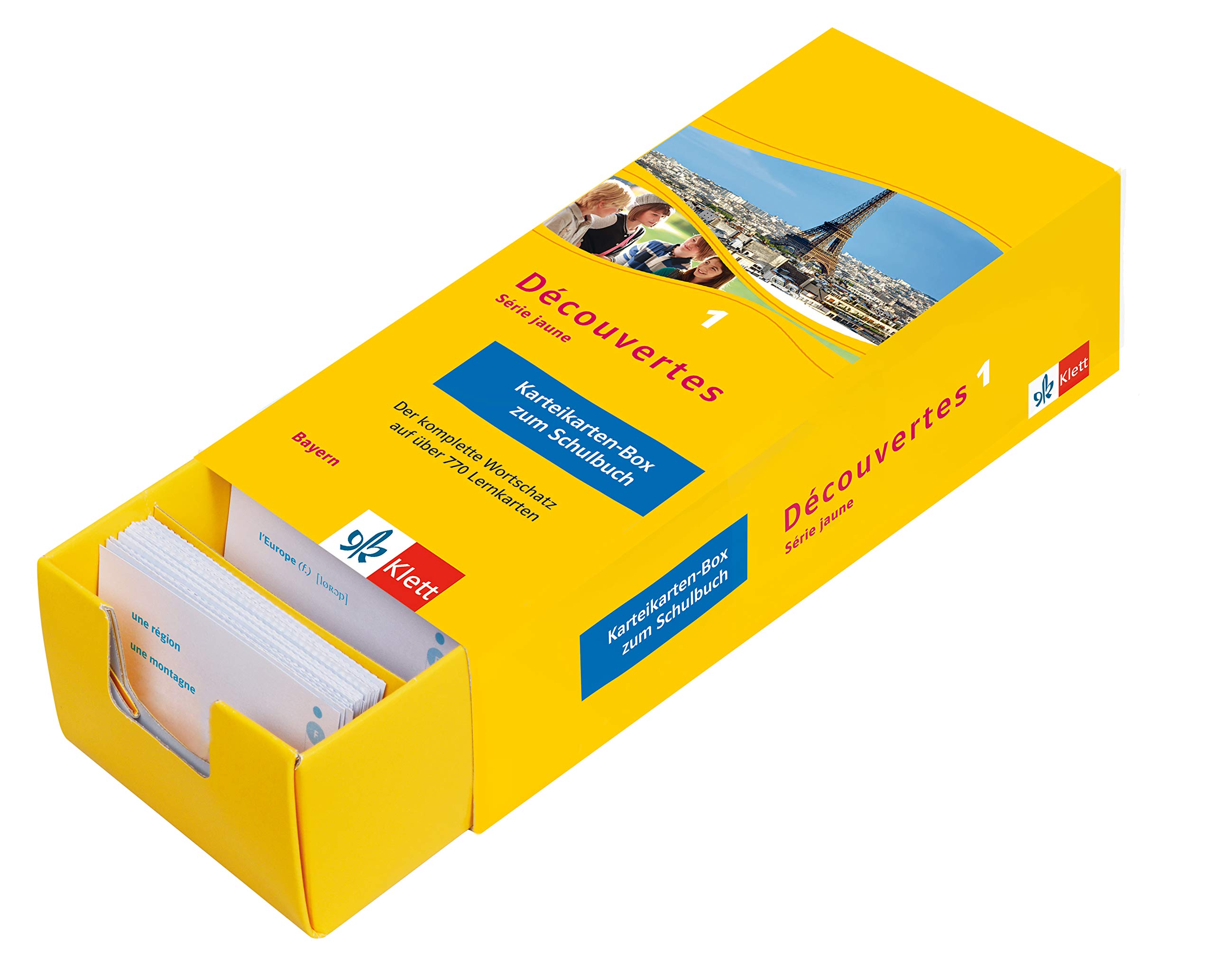 Découvertes 1 Bayern - Vokabel-Lernbox zum Schulbuch: Französisch passend zum Lehrwerk üben (Découvertes. Ausgabe für Bayern ab 2017)