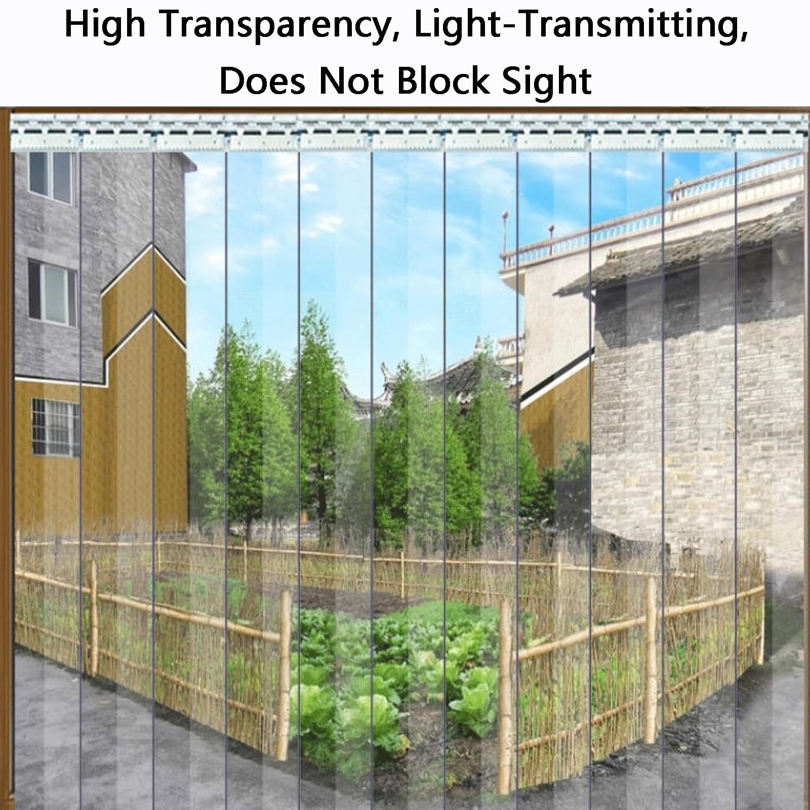 Rideau Lamelles Transparent,Isolant Rideau De Porte Lanieres,Rideau Lamelle PVC,Rideau à Lamelles en PVC Transparent,Transparent Isolant Rideau Porte Lanieres,Rideau Laniere PVC