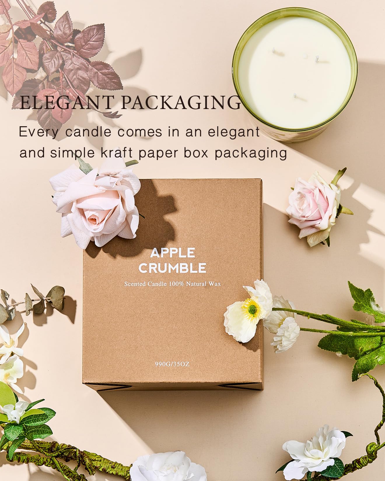 M&SENSE Vela perfumada con aroma de pachulí pacífico