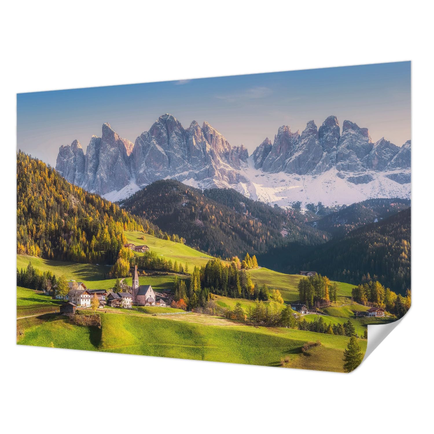 Papel pintado para dormitorio de montaña autoadhesivo decoracion salon 1