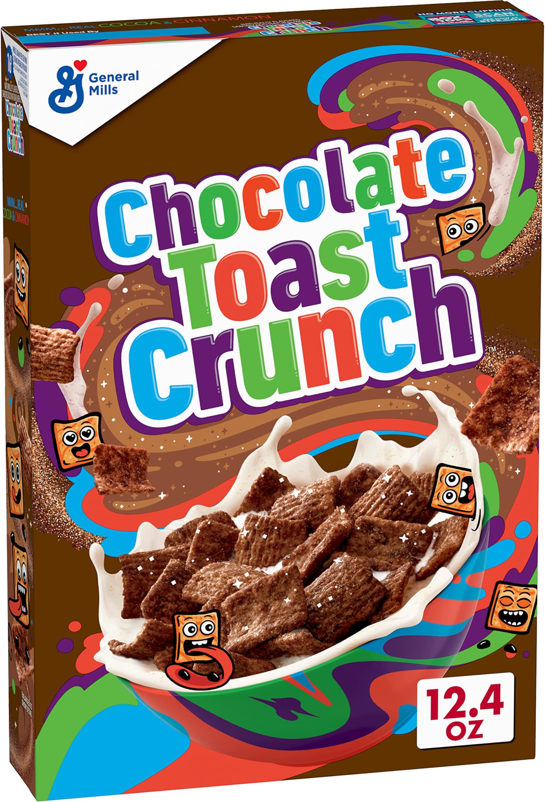 Chocolate Toast Crunch Breakfast Cereal, 12.4 oz (351 g)