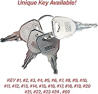 Vista 2 de HK SYSTEMS Cajón y accesorios de alta resistencia, llave # 50 para cajón de efectivo