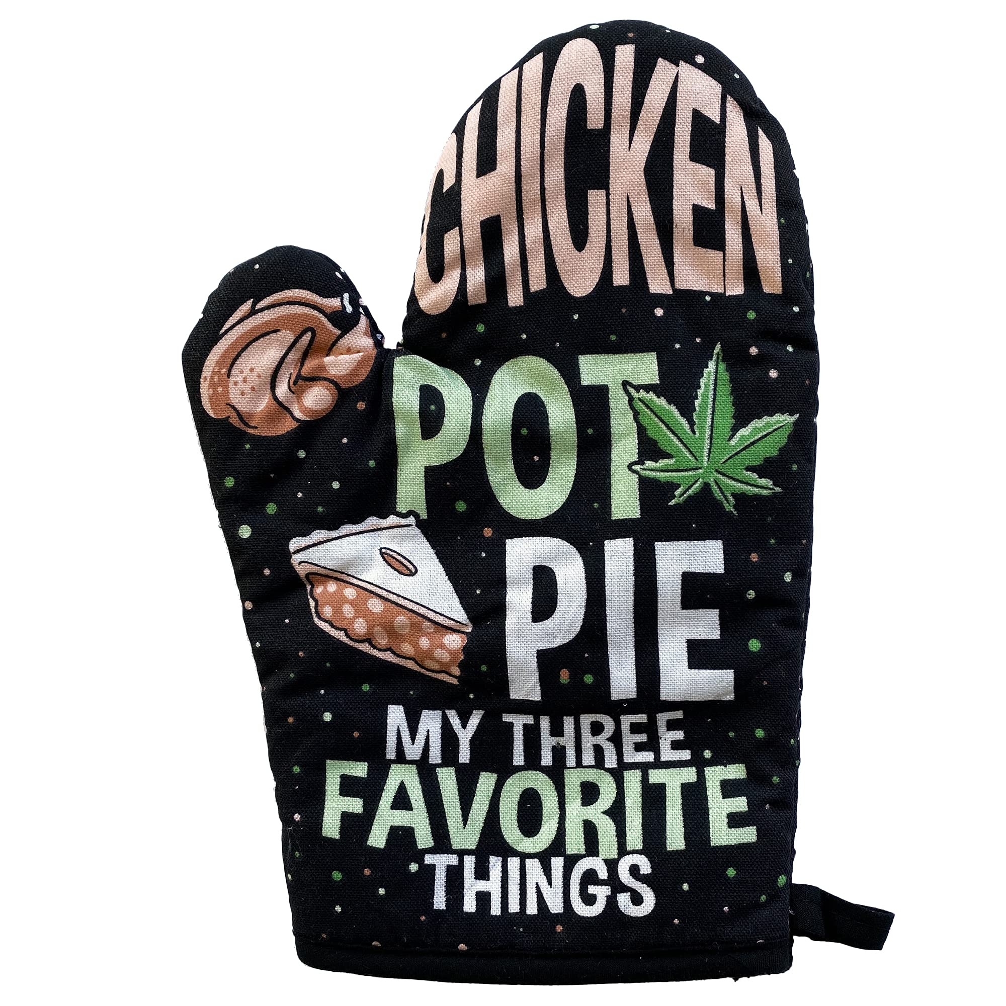 Crazy Dog T-Shirts Chicken Pot Pie My Three Favorite Things Apron ...