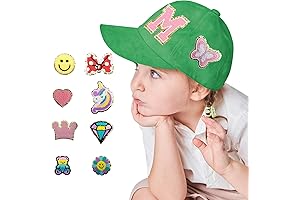 Personalized Baseball Cap with Chenille Name Patches