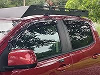 Review Image by Very satisfied with this rack. Went together very easy and was pretty straight forward on how to mount and adjust it. Now just to see how well it holds up. Seems pretty sturdy. Would definitely recommend this roof rack as a cheaper alternative to the more expensive ones plus NO HOLES in my cab!!!!! Very satisfied with this rack. Went together very easy and was pretty straight forward on how to mount and adjust it. Now just to see how well it holds up. Seems pretty sturdy. Would definitely recommend this roof rack as a cheaper alternative to the more expensive ones plus NO HOLES in my cab!!!!!