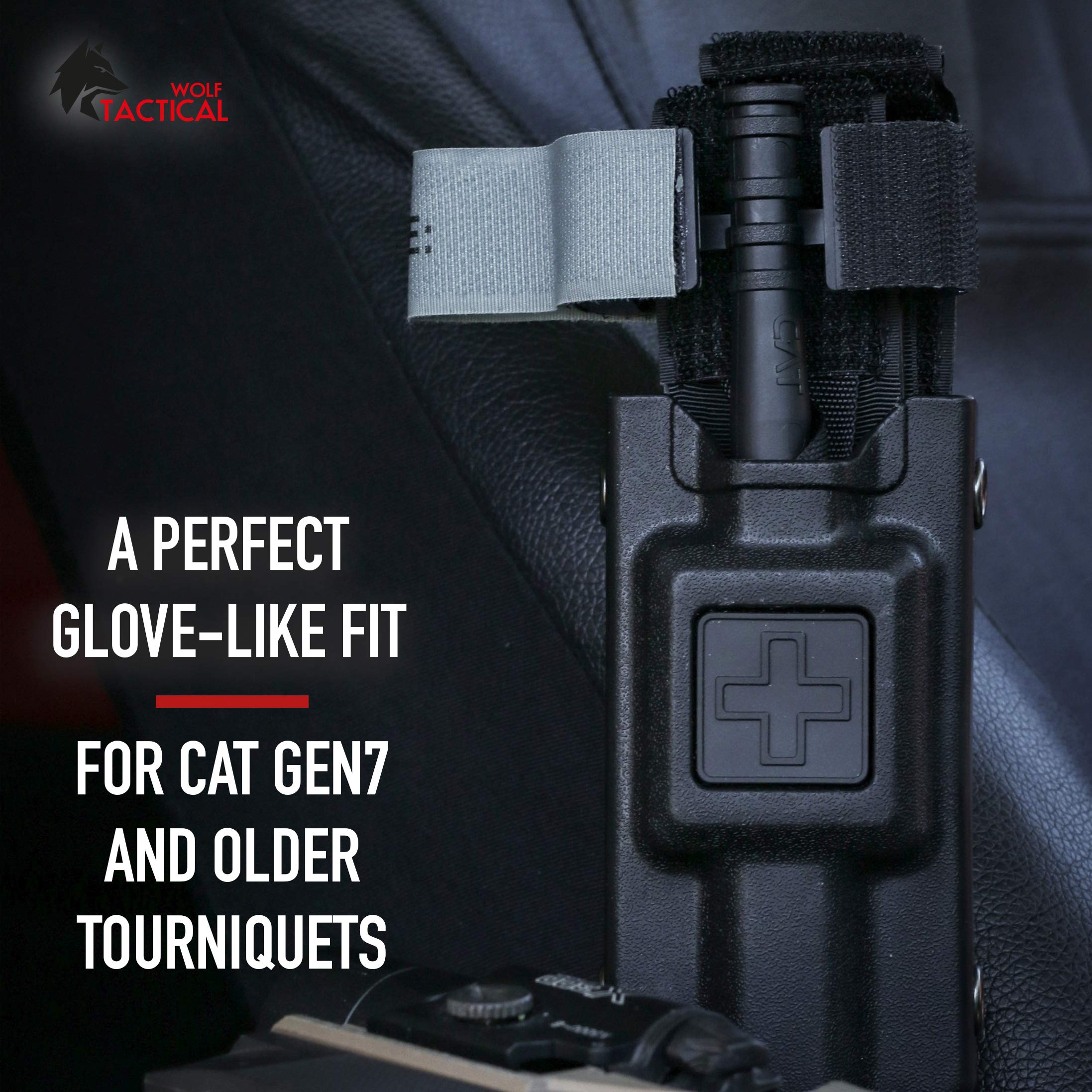 Buy WOLF TACTICAL Molle Tourniquet Holder for Duty Belt TQ Holder for