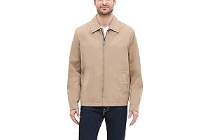 Men's Lightweight Microtwill Golf Jacket
