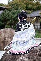 Vista 5 de Disfraz de anime para mujer, traje completo de Kochou para fiesta de Halloween