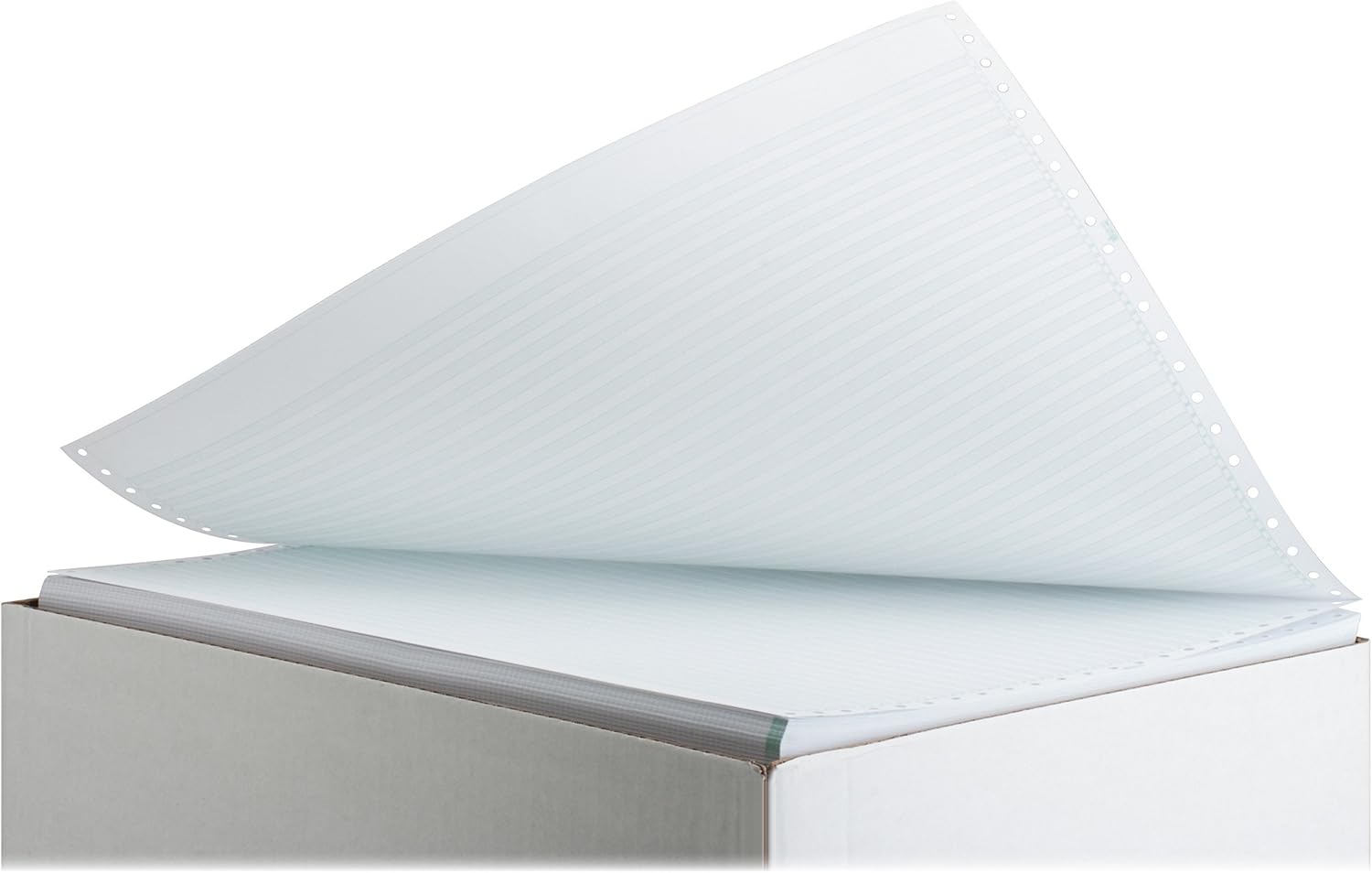 Sparco Computer Paper, 1/6-Inch Greenbar, 1 Part, 14-7/8 x 11 Inches, 2700 Count (SPR63541)