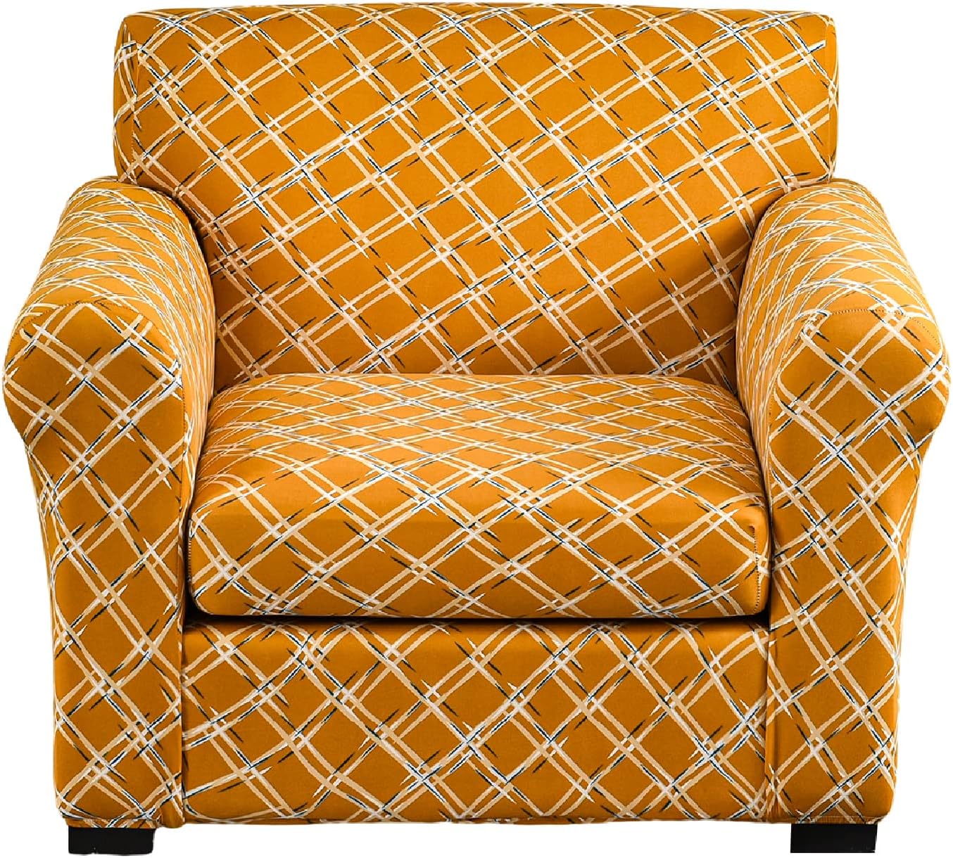 KRFOONN 2 Piece Couch Chair Cover Printed Sofa Covers Couch