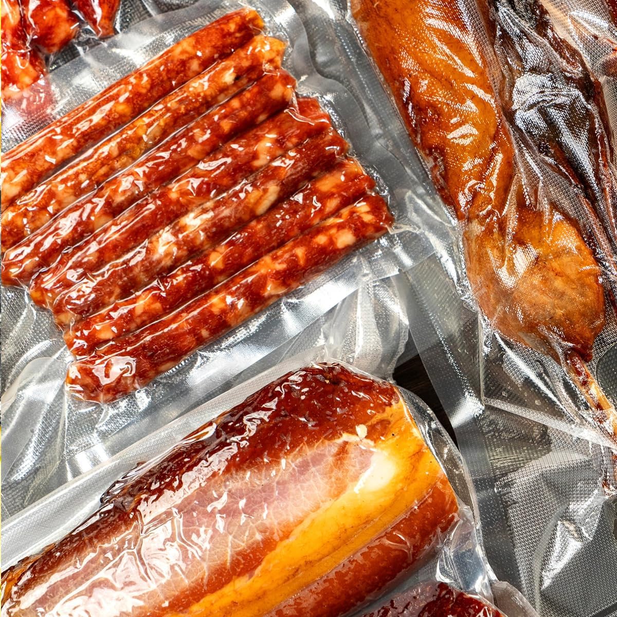 Vacuum Sealer Bag Rolls, Vac Bags for Storage & Meal Prep, Custom Length Vacuum Sealer Bags, Vacuum Sealer Bags for Food - Image 3