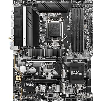 MSI Z590 PRO WiFi ProSeries Motherboard (ATX, 11th/10th Gen