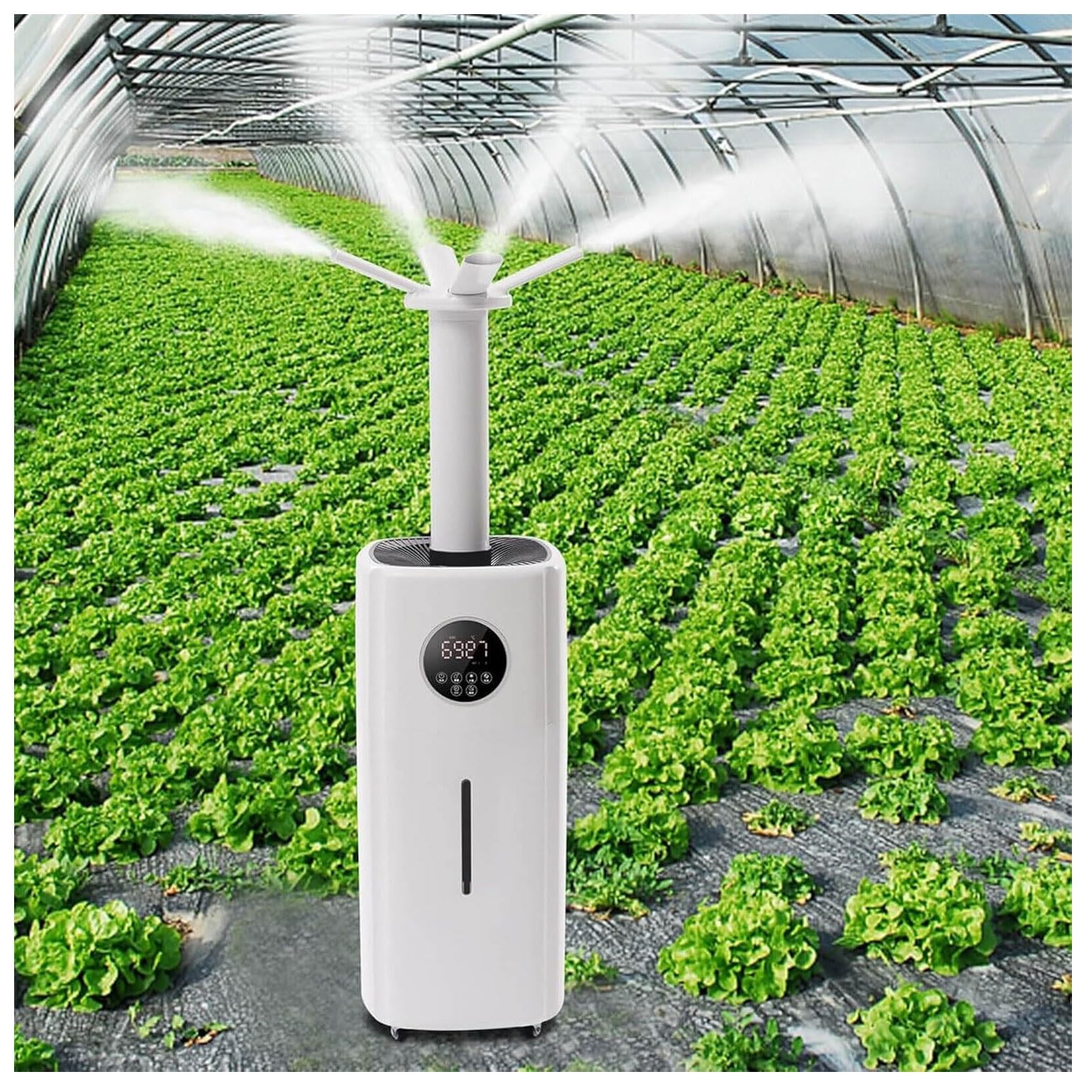 Humidificateur industriel contre l'air sec des bureaux avec réservoir de 16 L