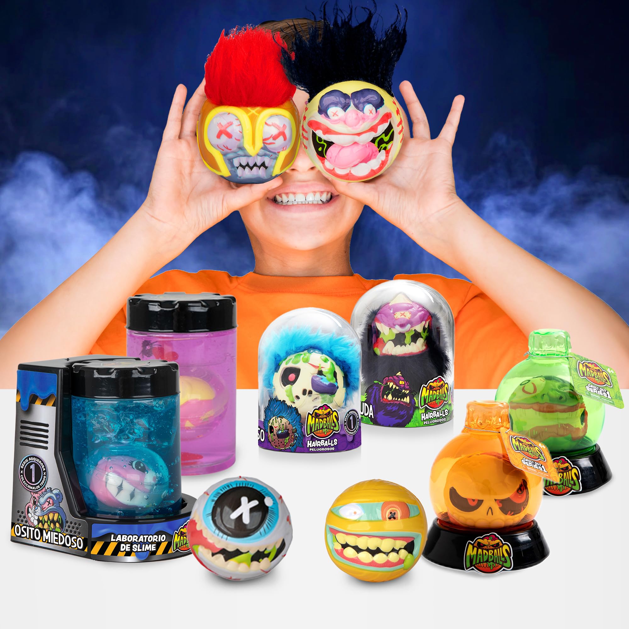 Bizak Madballs Magic Potion, Monster Balls with Spooky Design