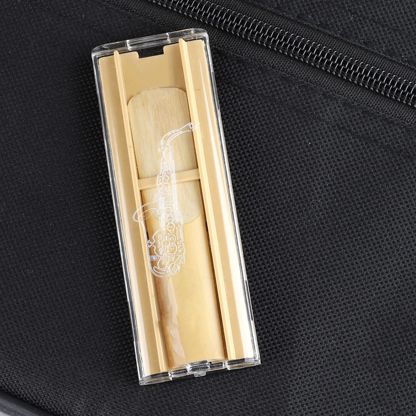 Saxophone Parts Transparent Reed Protection Box Reed Box Saxophone Reed Protection Box