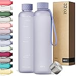 KIVY Slim Water Bottle 32oz [Lightweight & Shatterproof] - Reusable Tritan Water Bottle - Leak Proof Water Bottle for Women & Men - No Spill Drinking Bottle - Dishwasher Safe - BPA Free