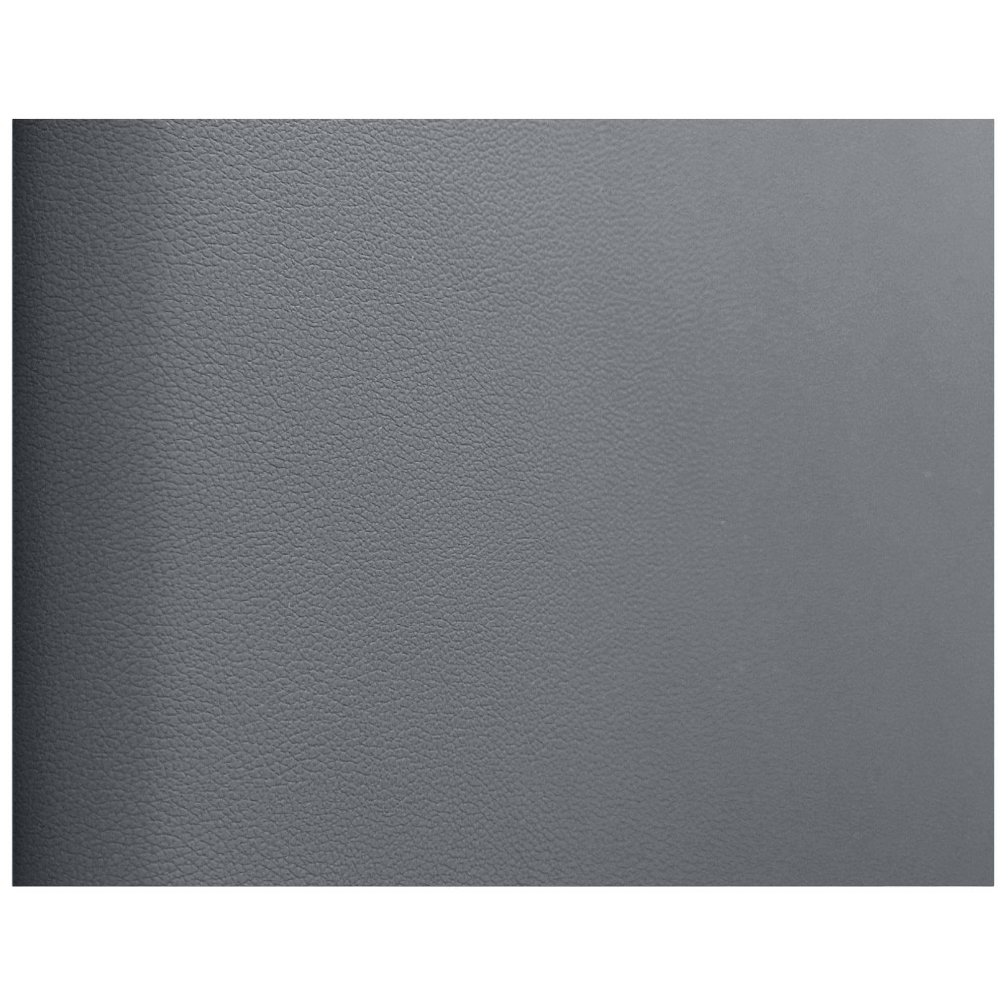 DHOME Cabecero Tapizado Liso Redondeado Polipiel para Pared Acústicos Cabeceros Absorbentes Cabezal Cama Dormitorio (Gris, 150cm)