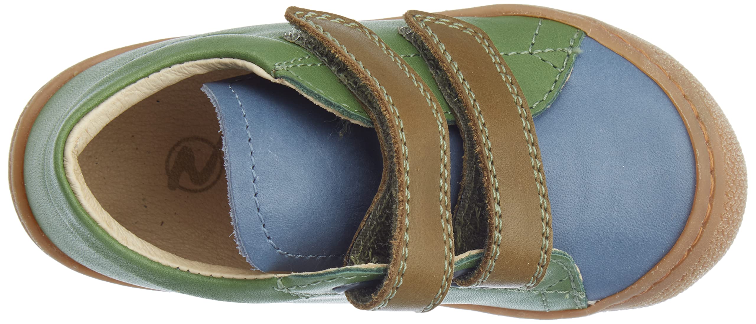 Naturino Cocoon VL-Scarpine Primi Passi in Pelle con barchette
