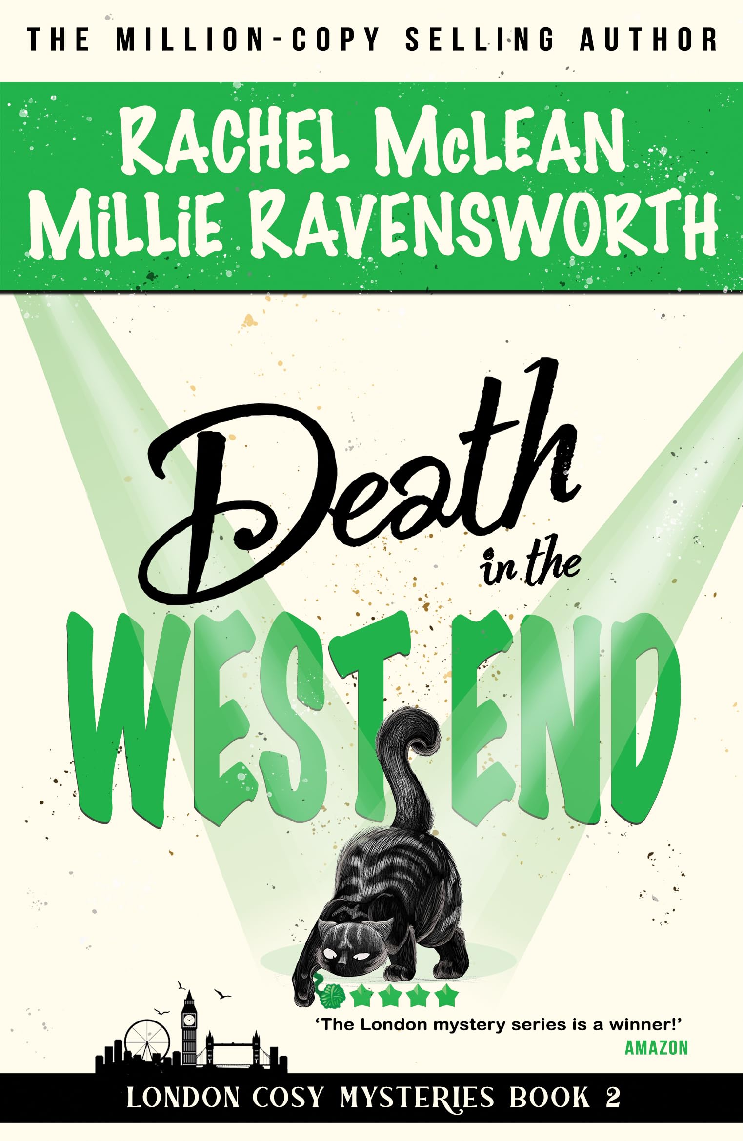 Millie Ravensworth Death in the West End Paperback Book