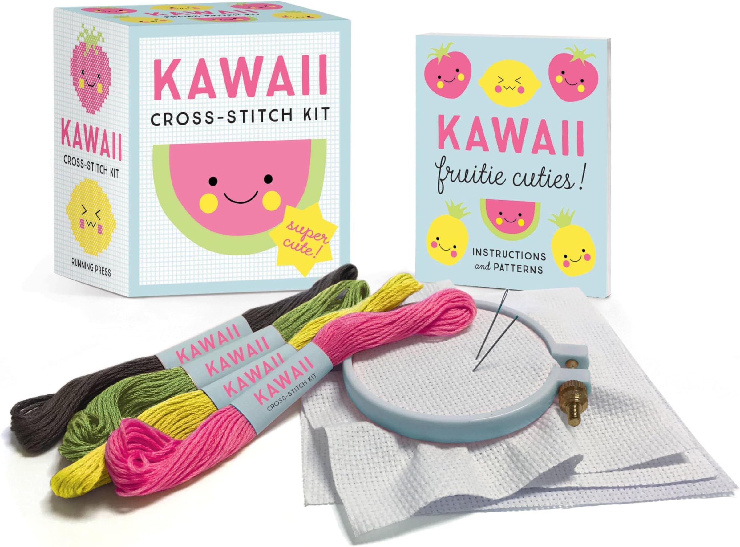 Kawaii Cross-Stitch Kit: Super-Cute!