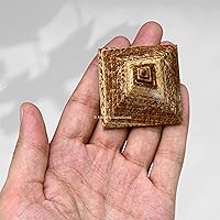 Vista 420 de Amazing Gemstone Amethyst Pyramid Crystal Healing Stones - 2" Great Pyramid Figurine of Natural Stone Pyramid for Meditation, Reiki, Chakra