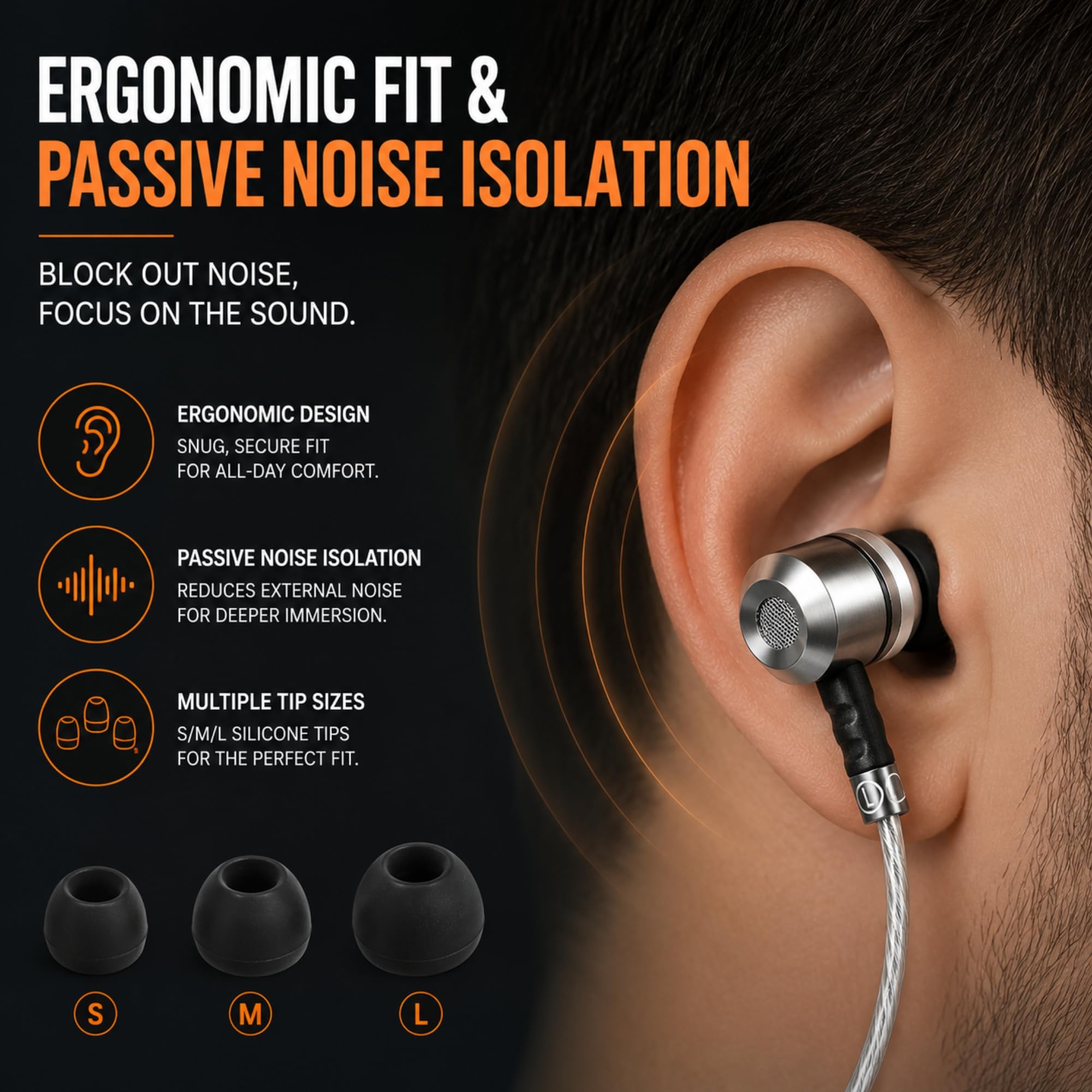 Sephia SP3060 Earbuds Wired in-Ear Headphones — Amazon image 4