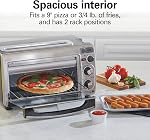 Grille-pain Hamilton Beach 2-en-1 four grille-pain de comptoir et grille-pain long à 2 tranches, minuterie de 60 minutes et arrêt automatique, sélecteur de brunissage, acier inoxydable (31156G) | Cuire, Griller, Griller | 2 positions de grille | Minuterie de 60 minutes | Arrêt automatique | Sélection de brunissage