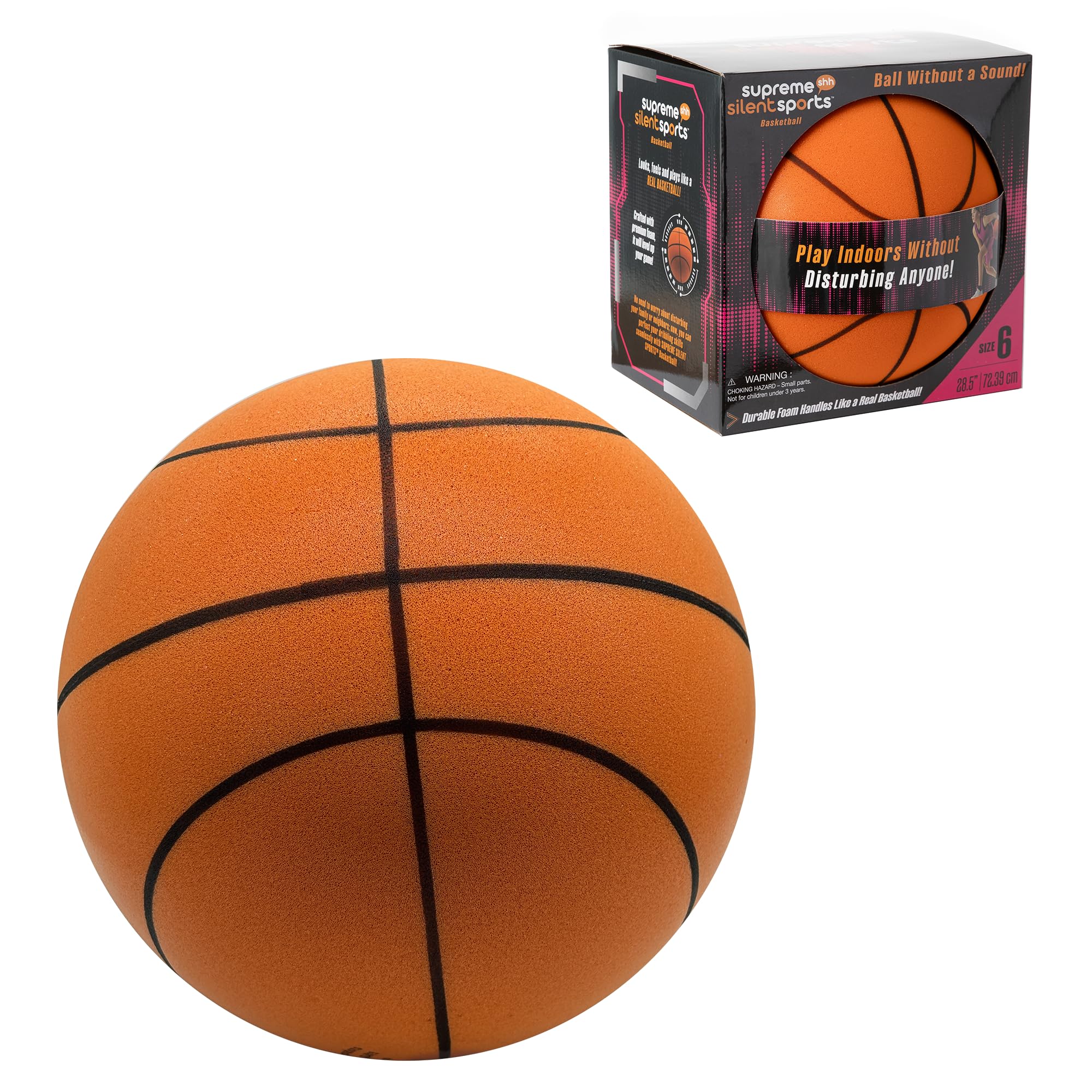Buy Supreme Silent Sports Basketball | Quiet Indoor Safe Premium