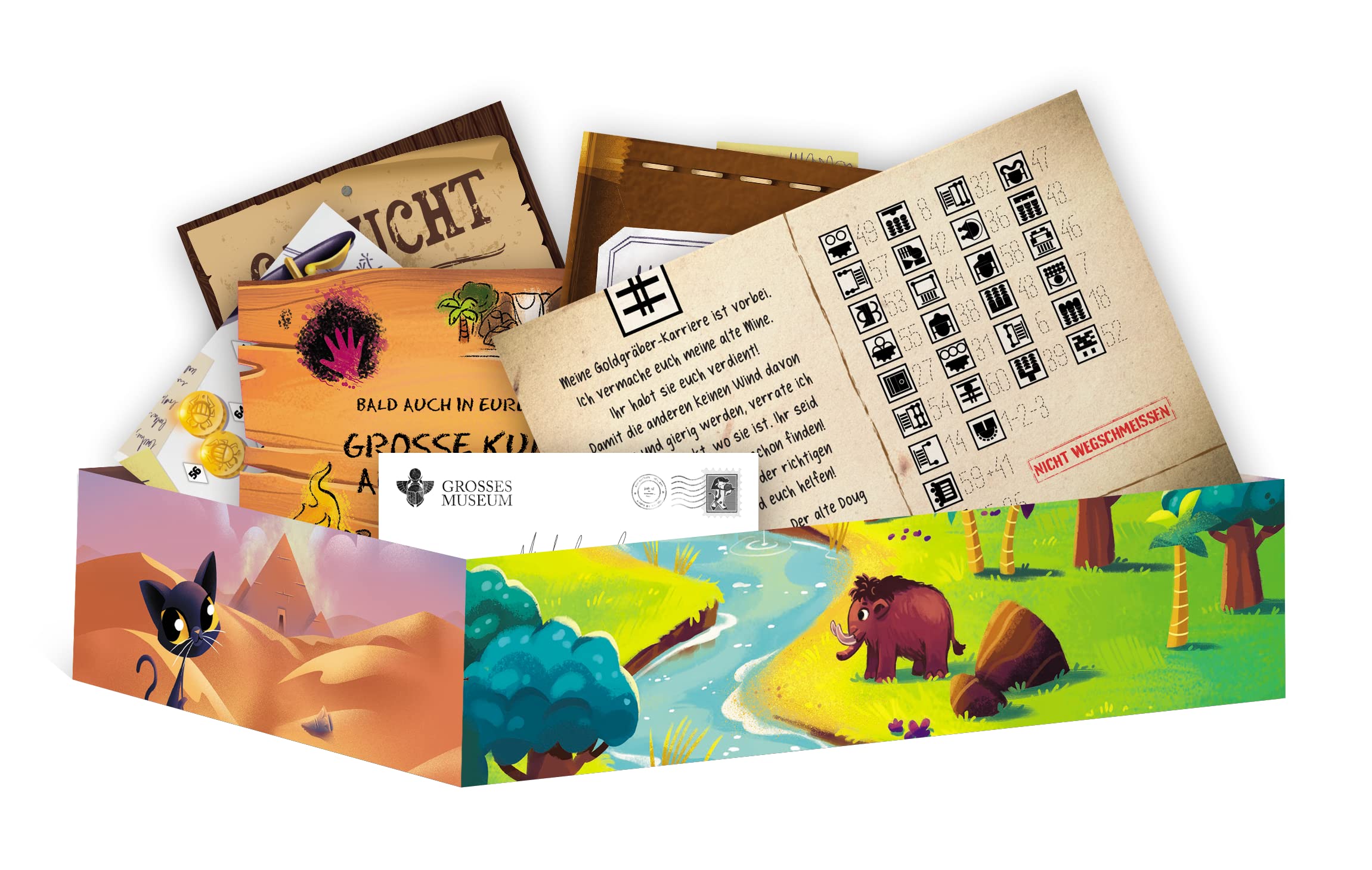 Asmodee Unlock! Kids – Caos Nel Parco: Gioco Di Carte Cooperativo Per Bambini 6+, Senza App, 2 Avventure - 5