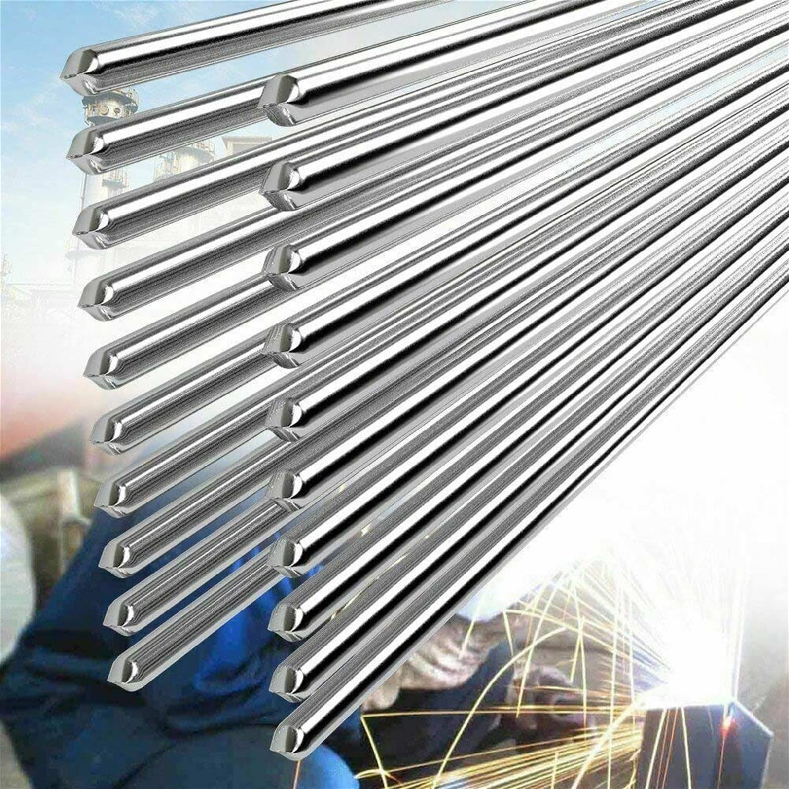 Aluminiowe pręty spawalnicze Łatwe aluminiowe pręty spawalnicze(2mm 5PC)