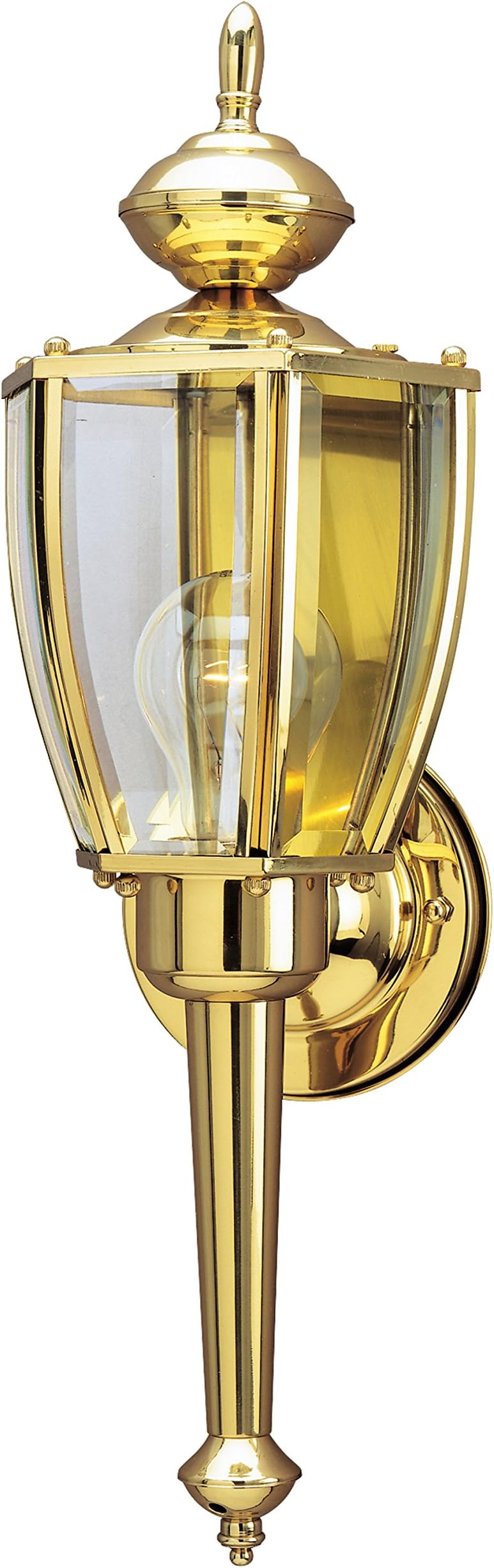 Westinghouse 66924 One-Light Wall Lantern, Gold
