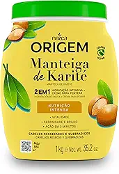 Origem Creme de Hidratação Condicionante Manteiga de Karité Vegano 1Kg, Nazca Cosméticos