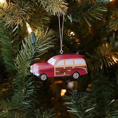 Miniatura 56 de FOCO NCAA Unisex-Adult NCAA College Team Logo Holiday Tree Station Wagon Ornament