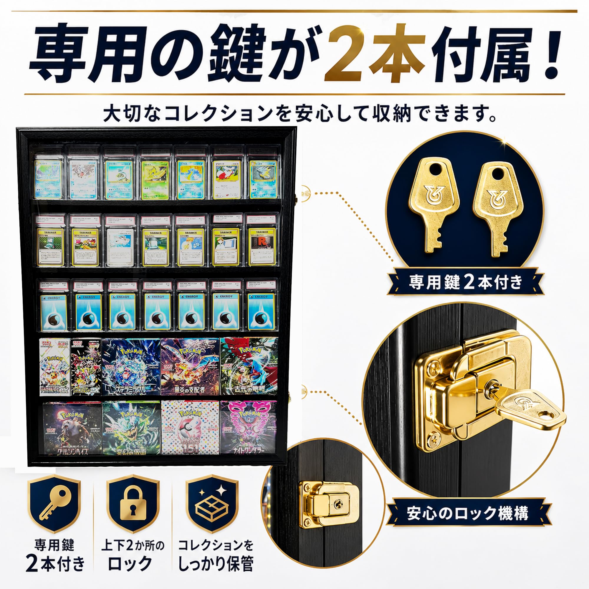 Amazon.co.jp: Fit&Fact トレカ ディスプレイケース PSA スリーブ対応