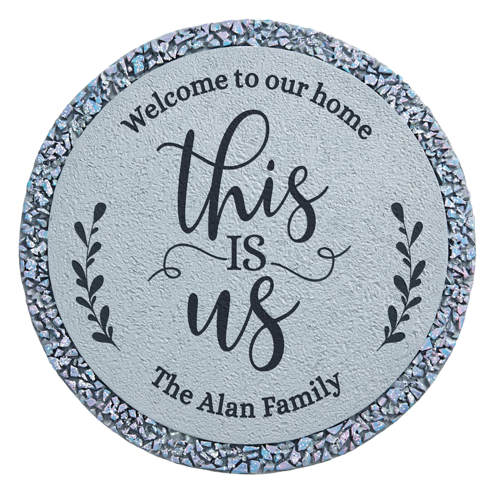 Let's Make Memories Floral Garden Stones