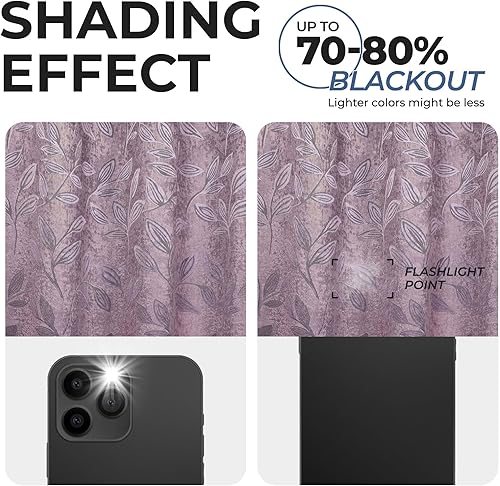 Miniatura 3 de Superior Cortinas opacas, oscurecimiento de habitación, dormitorio, cortinas, cocina, detalles de ventana de sala de estar, bloqueo solar, térmico,