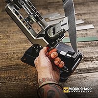 Vista 6 de Work Sharp Professional Precision Adjust Knife Sharpener - Adjustable Knife Sharpening Kit for Pocket, Hunting, Kitchen, Serrated Knives