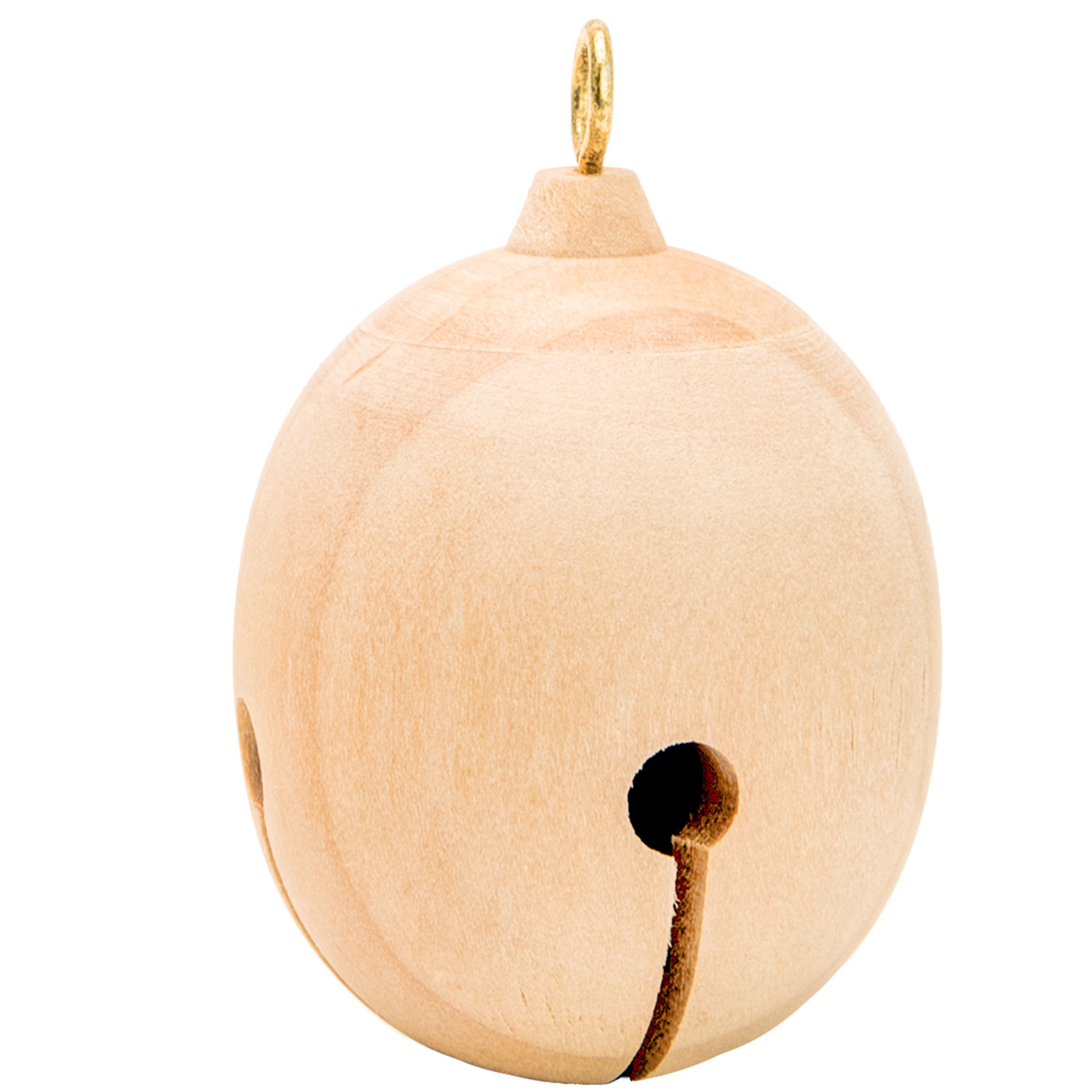 Amazon.com: Wooden Jingle Bells Ornaments 2-3/4 Inch Tall (with