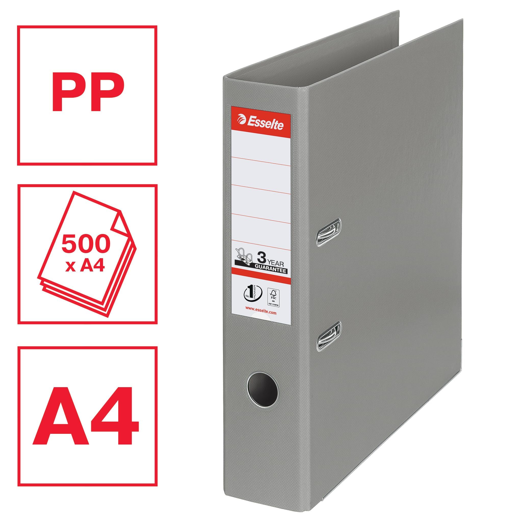 Esselte 811380 cartella Grigio A4