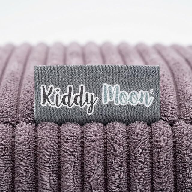 Foto 8 de 8 de KiddyMoon Mini Trampolin Interior Ninos Cojin Puf 2 En 1 Muelles Funda Extraible Tejido Acanalado Dos Asas…
