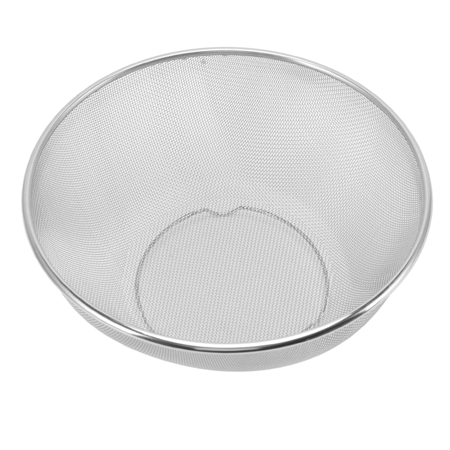 Salad Bowl, Rice Strainer 304 Stainless Steel 2mm Kitchen Opening (Mesh